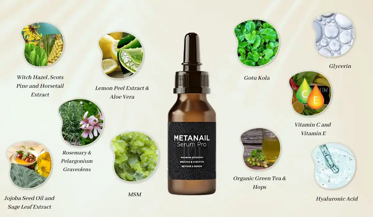 METANAIL SERUM PRO INGREDIENTS