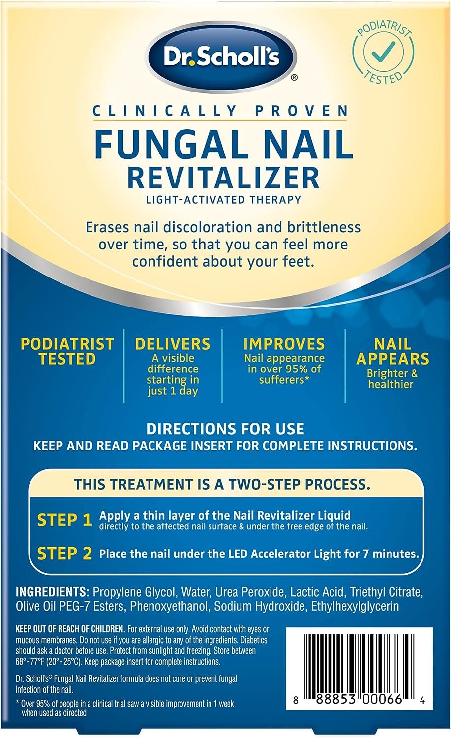 dr-scholls-fungal-nail-revitalizer ingredients